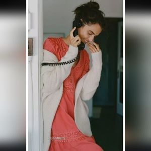Anthropologie Akemi + Kin Josephine Embroidered Dress